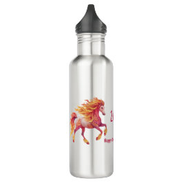 2026 Fiery Horse – Happy Chinese New Year Edelstahlflasche
