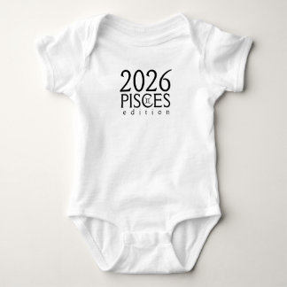 2026 Fische Edition mit Symbol Baby Strampler