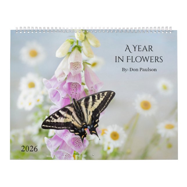 2026 Floral Photography Wall Calendar Kalender (Titelbild)