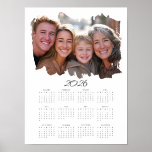 2026 Foto ganzjährig Mauerkalender hinzufügen Poster