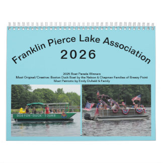 2026 Franklin Pierce Lake Calendar Kalender