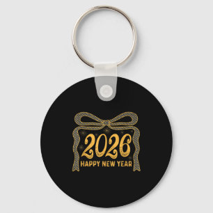 2026 Frohes Neujahrs-Bogen-Feuerwerk Desi Schlüsselanhänger