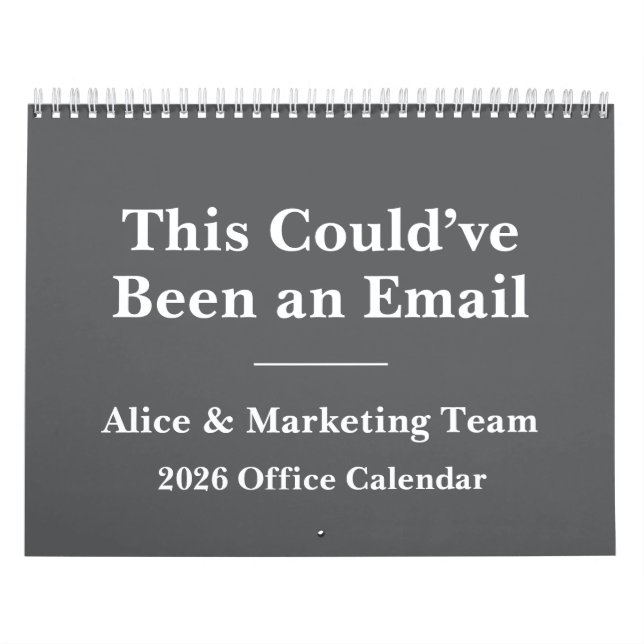 2026 Funny Office Meeting Madness Kalender (Titelbild)