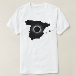 2026 Gesamter Solar Eclipse España Country T - Shi T-Shirt