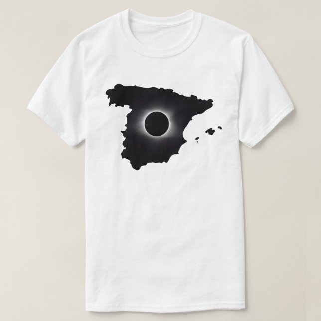 2026 Gesamter Solarstrom Spanien Land T - Shirt (Design vorne)