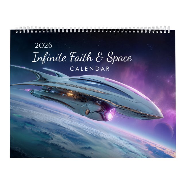 2026 Glaube Bibelvers Raum Wandkalender  (Titelbild)