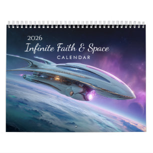 2026 Glaube Bibelvers Raum Wandkalender