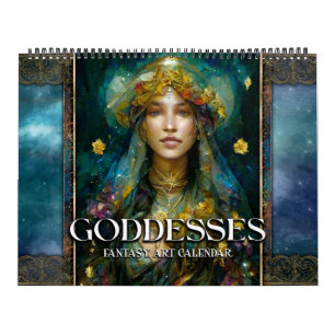 2026 Goddesses 2 Fantasy Art Calendar Kalender