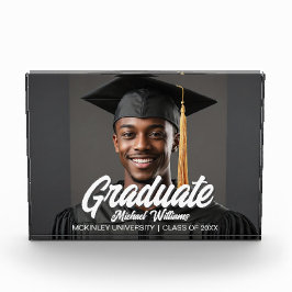2026 Graduation Modern Graduate Fotoblock
