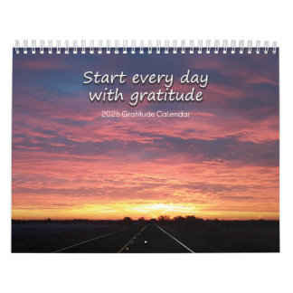 2026 Gratitude Calendar Kalender