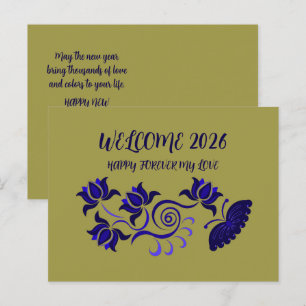 2026 GREETING CARD POSTKARTE