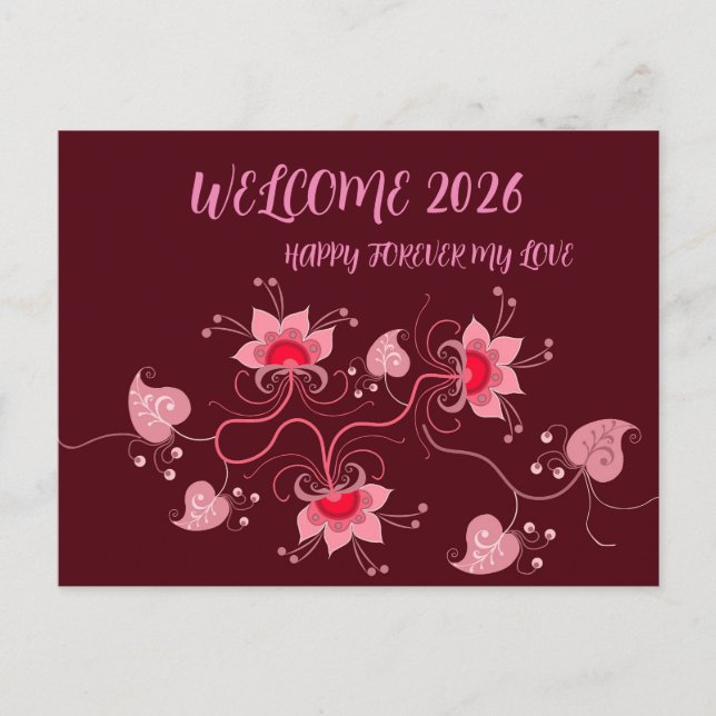 2026 GREETING CARD POSTKARTE (Vorderseite)
