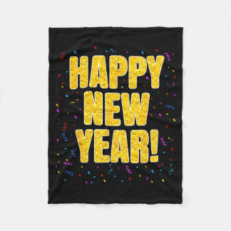 2026 Happy New Year Family Matching New Year Party Fleecedecke