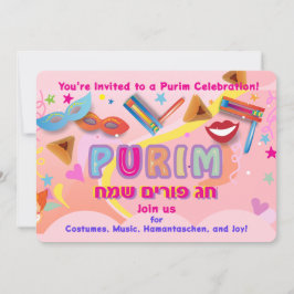 2026 Happy Purim Festival Einladung