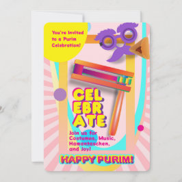 2026 Happy Purim Festival for All Ages Einladung