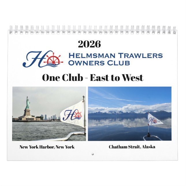 2026 Helmsman Trawlers Owners Club Calendar Kalender (Titelbild)