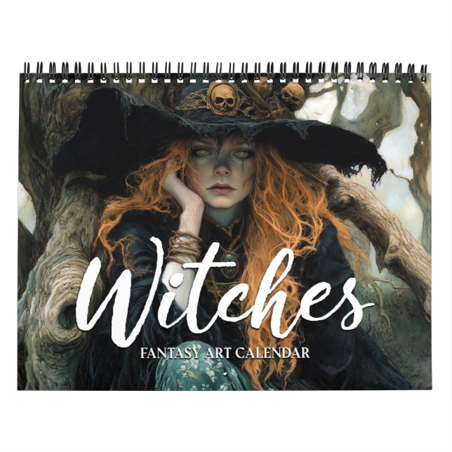 2026 Hexen Fantasy Art Kalender (Titelbild)
