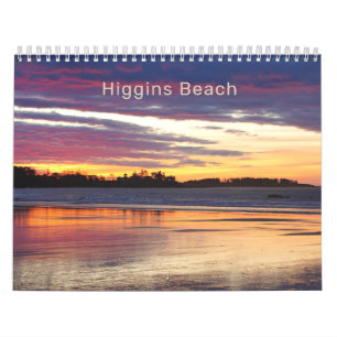2026 Higgins Beach Maine Fotografy Calendar Kalender