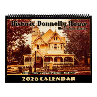 2026 Historischer Donnelly-Haus viktorianischer Ka Kalender