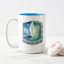 2026 IFComp Zweifarben-Großkaffeetasse