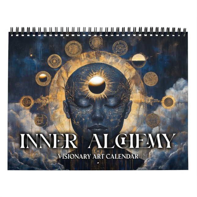 2026 Innere Alchemy Visionärer Kunstkalender Kalender (Titelbild)