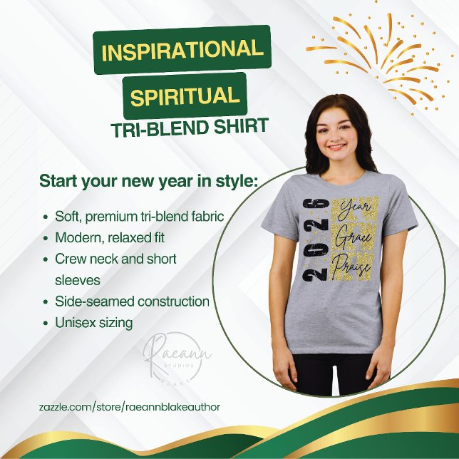 2026 Inspirational Spiritual Tri-Blend Shirt (Von Creator hochgeladen)