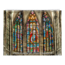 2026 Interior of St.Vitus Cathedral Calendar Kalender