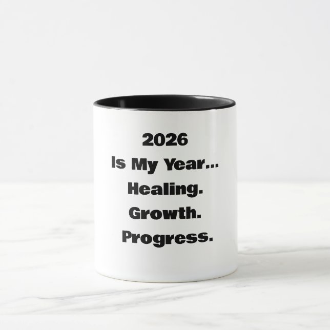 2026 Is My Year Mug – New Year Quote Gift Tasse (Zentrum)