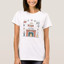 2026 Ist Das Neue 2016 Cozy Culture Vektor T-Shirt