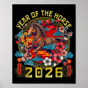 2026 Jahr des Pferdes  Poster