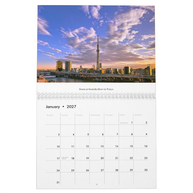 2026 Japan Calendar Kalender (Jan 2027)
