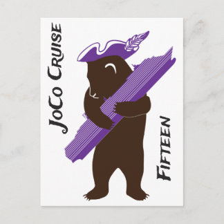 2026 JoCo Cruise On-board Postcard Feiertagspostkarte