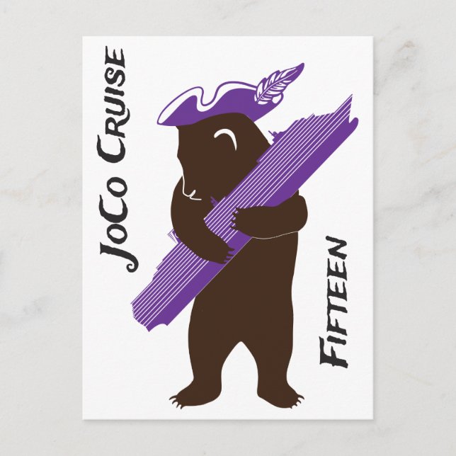 2026 JoCo Cruise On-board Postkarte (Vorderseite)