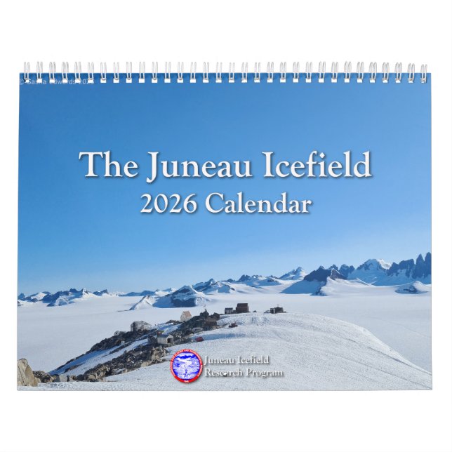 2026 Juneau-Eisfeld-Forschungsprogramm-Kalender Kalender (Titelbild)