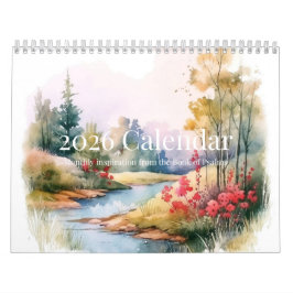 2026 Kalender-Bücher der Inspirationswand von Psal Kalender