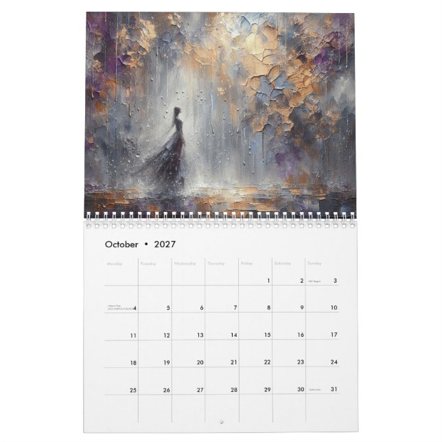 2026 Kalender der künstlerischen Eindrücke (Austra (Okt 2027)