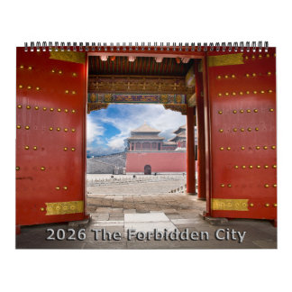 2026 Kalender der Verbotenen Stadt