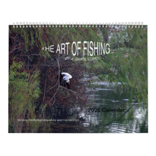 2026 Kalender: Die Kunst des Fischens von A.Grate Kalender