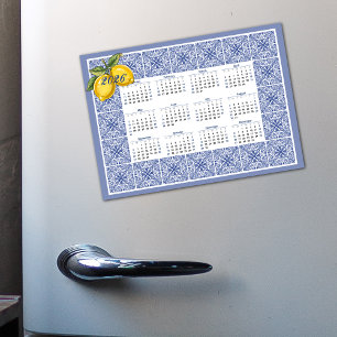 2026 Kalender Dolce Vita Italienische Fliesen und  Magneteinladung
