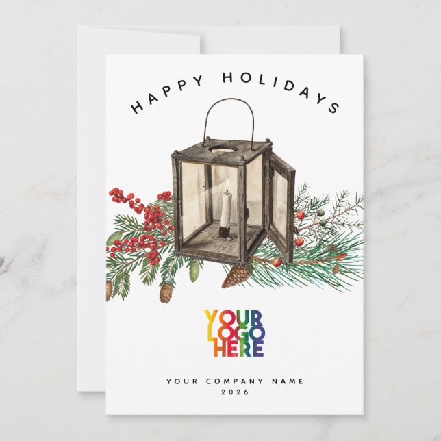 2026 Kalender Firmenlogo Weihnachten (Vorderseite)