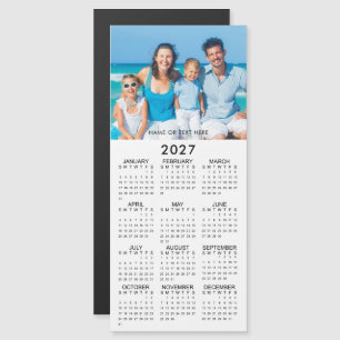 2026 Kalender Foto Benutzerdefiniert Magnetisch Magnetkarte