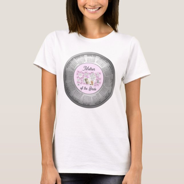 2026 Kalender Hochzeit Mutter der Braut Tee (Vorderseite)