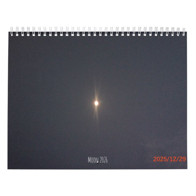 2026 Kalender Mond 2026 (Titelbild)