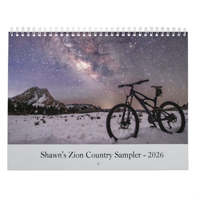 2026 Kalender - Shawn's Zion Country Sampler (Titelbild)