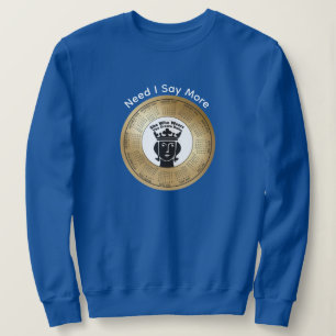 2026 Kalender Zitat Sie, die die Krone trägt, regi Sweatshirt