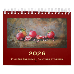2026 Kalenderdesign - Lukian Art Malerei Kalender