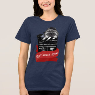 2026 Keeshond Nationales Damen T-Shirt Tri-Blend Shirt