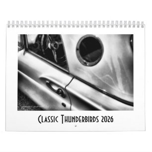 2026 Klassischer Thunderbird-Kalender Kalender