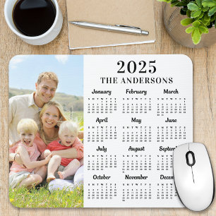 2026 Kundenspezifisches Foto Moderne Familie 12 Mo Mousepad