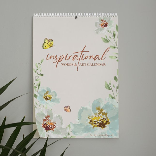 2026 Künstlerin Lorena Depante Zitat 12 Monate US Kalender (Von Creator hochgeladen)